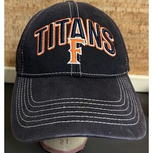 Vintage Cal StateFullerton Titans CSUF‎ Baseball Adjustable Cap Hat